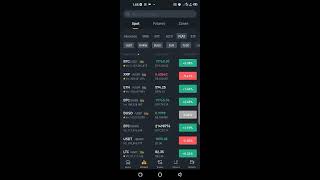 HOW TO PLACE A TRADE WITH MOBILE PHONE ON BINANCE.
