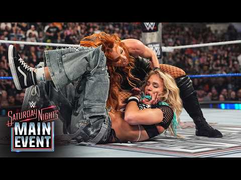 Sol Ruca DEFEATS Becky Lynch by Disqualification: Saturday Night's Main Event highlights