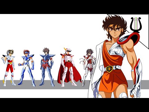 TODOS los Santos de Pegaso desde la EPOCA DEL MITO - Caballeros Zodiaco / Saint Seiya