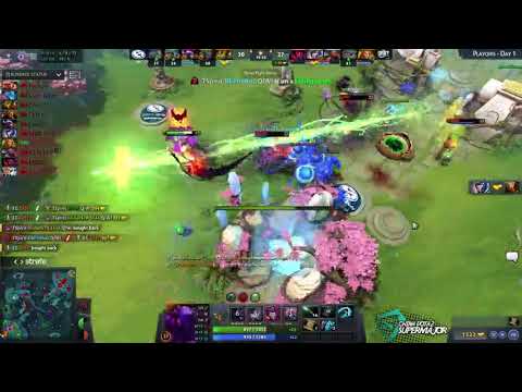 Dota 2 (cr1t and Fly try to save the throne)