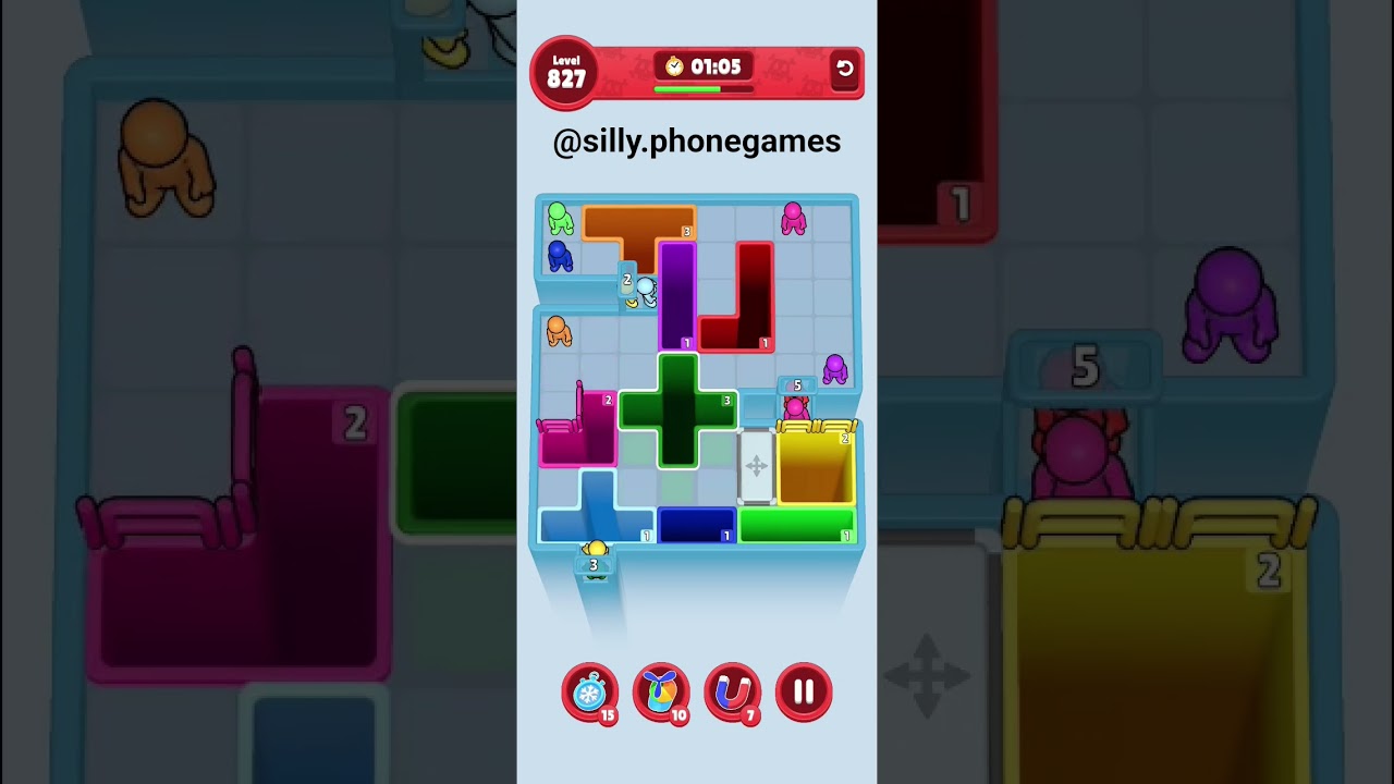 Drop Away Level 827 Walkthrough Solution