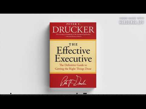 The Effective Executive by Peter Drucker