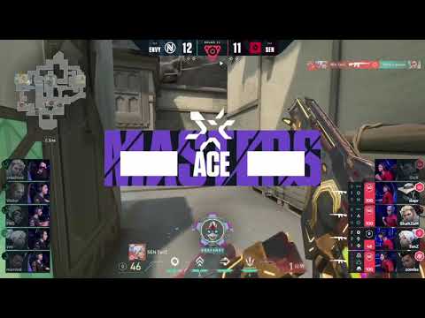 TenZ Insane ACE Against ENVY  Sentinels vs Team Envy