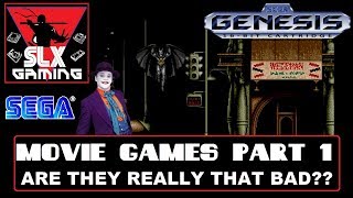 Sega Genesis & Mega Drive Movie Games Part 1