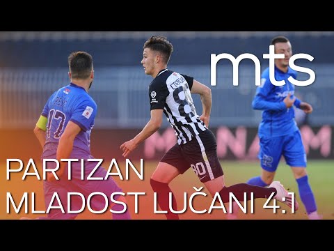 FK Partizan FK Mladost Luččani 4:1, LLT SLS 27. kolo sezona 2019/20