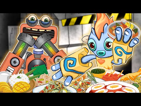 Delicious Rare Wubbox vs Galvana  - My Singing Monsters