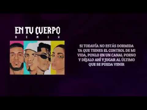 Lyanno x Rauw Alejandro x Lenny Tavarez x Maria Becerra - En Tu Cuerpo Remix ( Video Oficial )