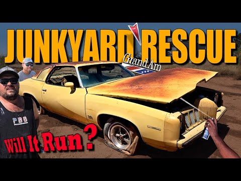 Thumbnail for Junkyard RESCUE: RARE 455 Pontiac Grand Am REVIVAL After 40 Years? by TOM'S, video, WiLL, Car, Mexico, vide