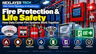 Fire Protection & Life Safety in Data Centers | Detection, Suppression & Emergen