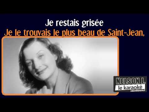 [KARAOKÉ] Lucienne Delyle - Mon amant de Saint-Jean