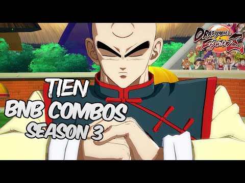 [OUTDATED] DBFZ 1.21 Tien BnB / Advanced Combos | DRAGON BALL FighterZ
