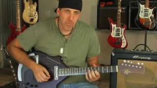 Video thumbnail for Demo Rogue Electric Sitar guitar Steve Vai Yes Genesis used by rockongoodpeople