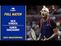 Nick Kyrgios vs. Karen Khachanov Full Match | 2022 US Open Quarterfinal