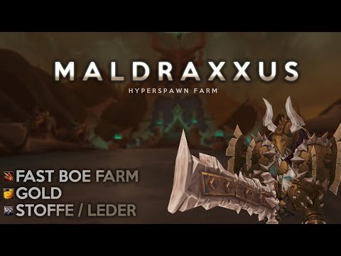 New Maldraxxus Hyperspawn Farm -  Farmt eure BoE's / Stoffe & Gold