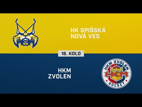 16. kolo: HK Spišská Nová Ves – HKM Zvolen 0:4 (HIGHLIGHTY)