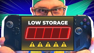 How to EASILY upgrade the ALLY X SSD