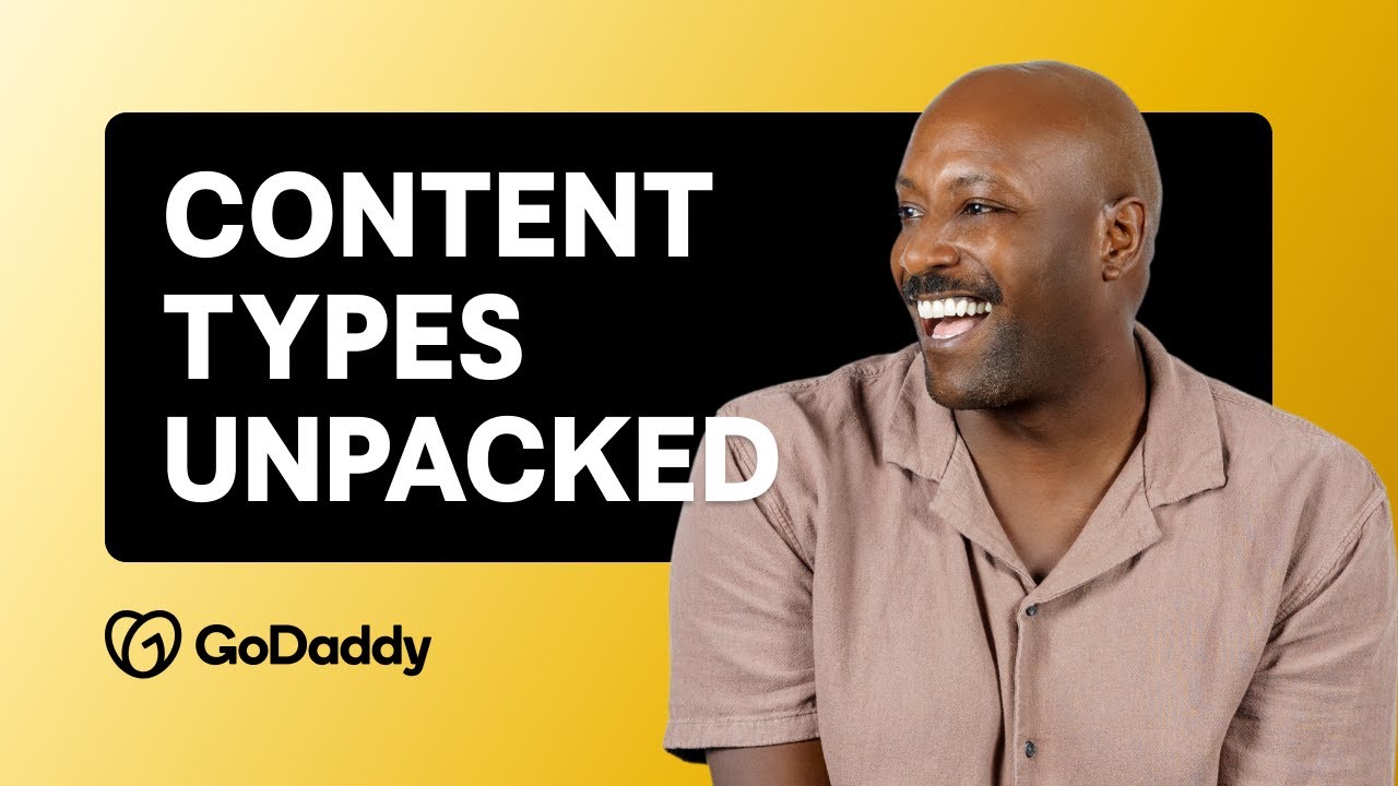 Basics of Content Types and How to Categorize Them | Lesson 1