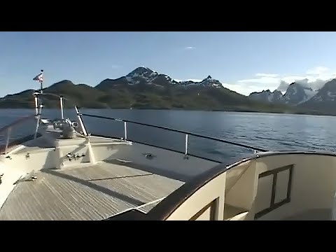 Fleming 55 cruises Lofoten Islands ~ Svolvaer. Year 2000