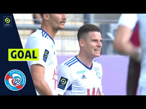 Goal Kévin GAMEIRO (28' - RCSA) MONTPELLIER HÉRAULT SC - RC STRASBOURG ALSACE (1-1) 21/22