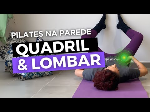 Wall Pilates for Hips and Lower Back: Reduce Pain, Loosen and Stretch #workoutwithme | 6 exercises