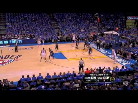 Grizzlies vs Thunder Eastern Conference Semi-Finals NBA Playoffs Game 2 HD