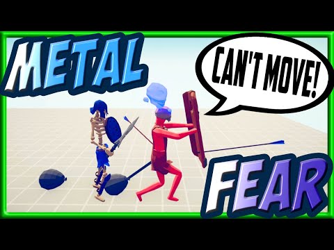 METAL & FEAR! Metal Balloon Archer and Skeleton Warrior vs Every Faction - TABS Bug DLC Gameplay