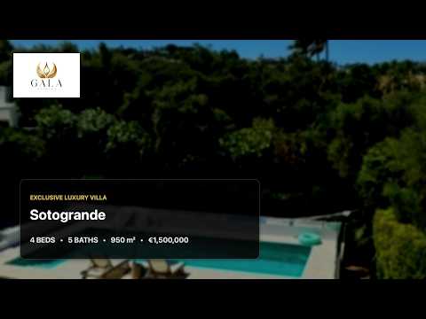 Exclusive Luxury Villa in Sotogrande - Video
