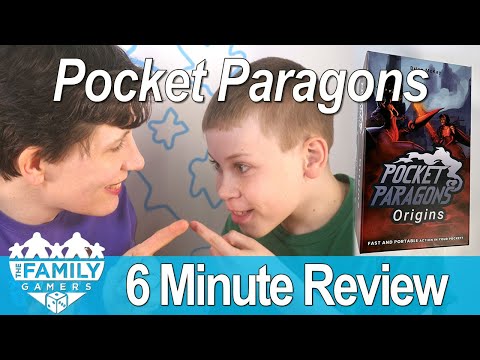SNAP Review – Pocket Paragons [with The Family Gamers]