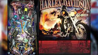 Harley Davidson 1999 Pinball Machine by SEGA (Stern) - Game Play