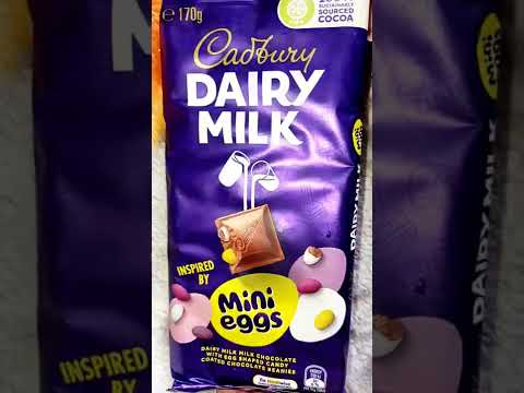 Dairy milk mini eggs #shorts #oddlysatisfying