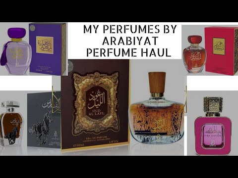 My perfumes by Arabiyat fragrance Haul!!!