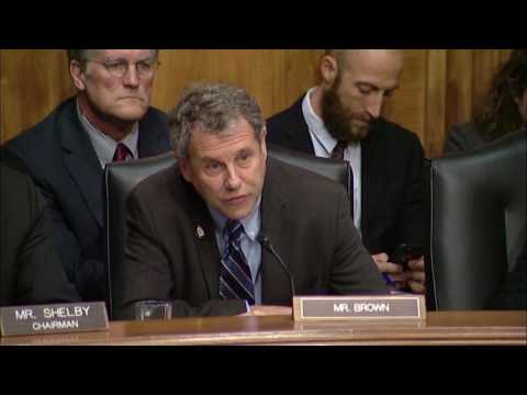Senator Sherrod Brown Slams Wells Fargo for Scamming Customers