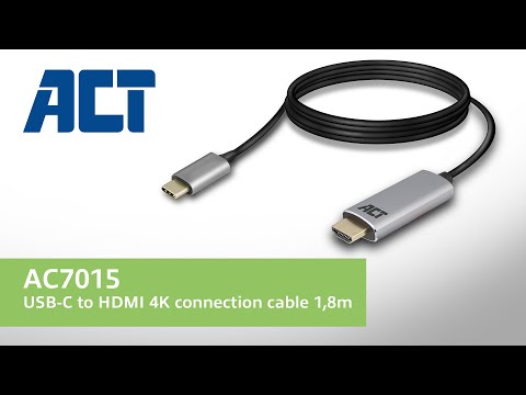 ACT USB-C to HDMI cable 1.8 meters