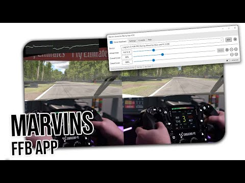 iRacing FFB - Side-By-Side Comparison | Marvin's Awesome iRacing App (MAIRA) vs. Original FFB