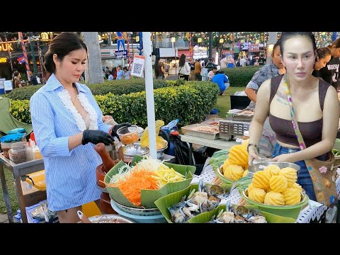 Phnom Penh Riverside Street Food Walk 2026 ¦ Cambodia Night Food Tour 2160p 60fps AV1 128kbit AAC