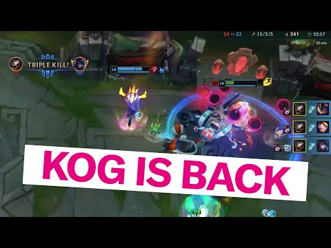 KOG'MAW IS BACK BABY | Crownshot | Stream Highlights