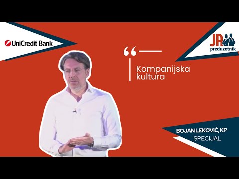 Kompanijska kultura - Bojan Leković (KupujemProdajem) - JA, PREDUZETNIK SPECIJAL