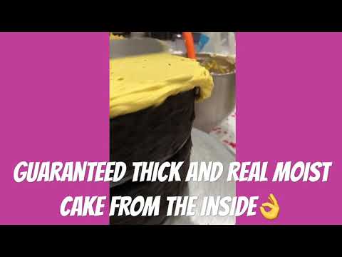 Cake Miss Real moist cake and totally thick from the inside