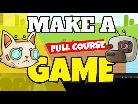 Make a Complete Unity Game – 27 Hour Beginner Course (No Experience Needed)