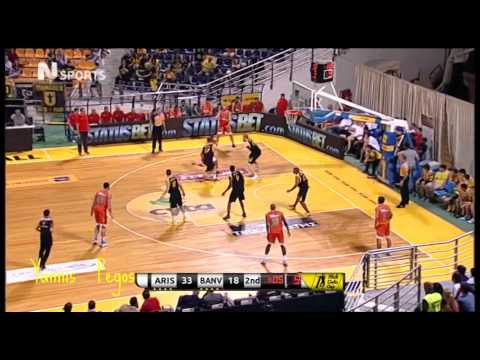 Aris Thessaloniki - Banvit B.K  66-48  Nick Galis Cup  20/9/14   ΝΕΡΙΤ
