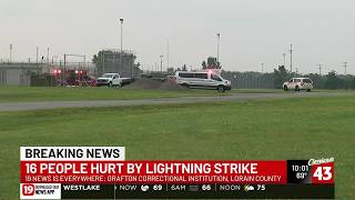 16 inmates struck by lightning at Grafton Prison in Lorain County