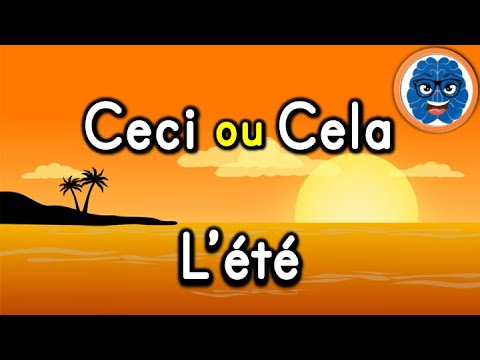 PAUSE ACTIVE (APQ) : Ceci ou cela L'été - BRAIN BREAK (DPA): Summer This or That