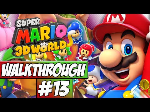 Super Mario 3D World Walkthrough Ep.13 w/Angel - Run Toad Run!