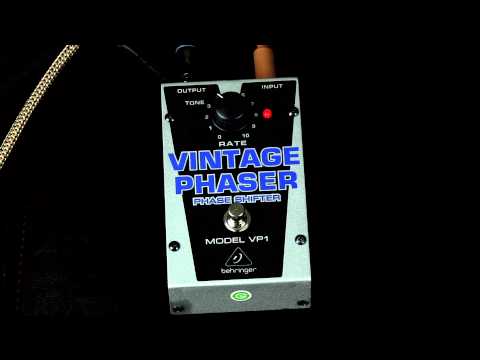 Демонстрация звучания педали эффектов Behringer VP1