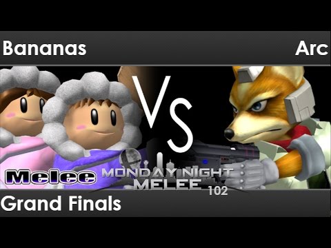 MNM 102 - SWG | Bananas (ICs) vs AG | Arc (Fox) Grand Finals - Melee