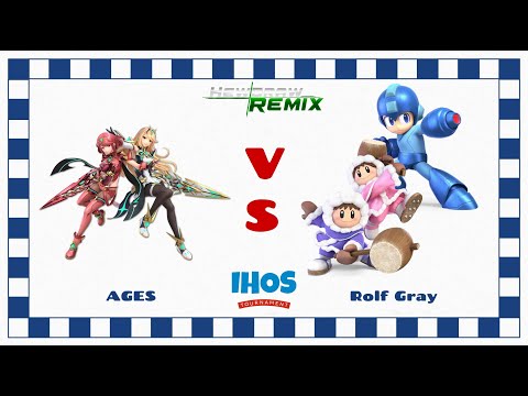 IHOS 6: AGES (Pyra/Mythra) vs Rolf Gray (Mega Man, Ice Climbers)
