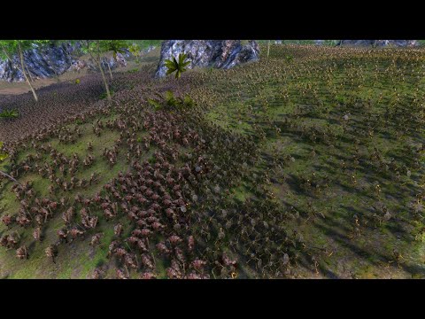 30000 Skeleton Warriors vs 10000 Orcs - Ultimate Epic Battle Simulator