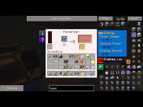 Minecraft Tech World  2: E2 power