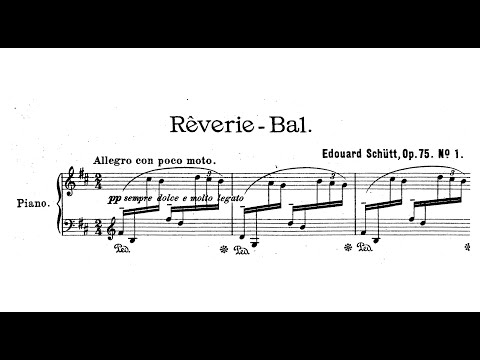 Eduard Schütt | Rêverie-Bal, Op.75/1