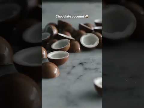 Amazing Yummy🍫🥥🥥 Chocolate Coconut 🥥🥥🌷 Shape Making Ideas 🍫🍫🎂🍫 #shorts #chocolate #coconut